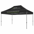 Commercial Grade Aluminum M 10x15 Custom Canopy Kit (Full Color Thermal Print, 2 Locations)